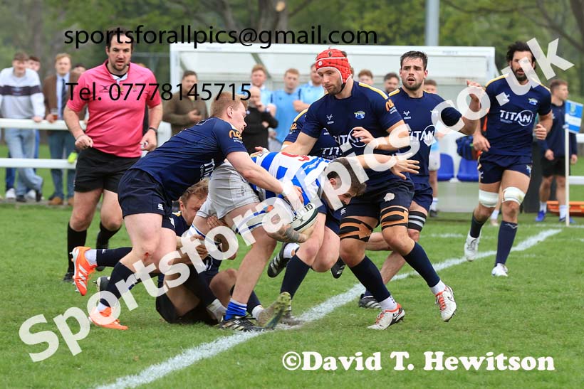 Tynedale v Leeds Tykes, Tynedale Park, Corbridge, Northumberland. Photo: David T. Hewitson/Sports for All Pics